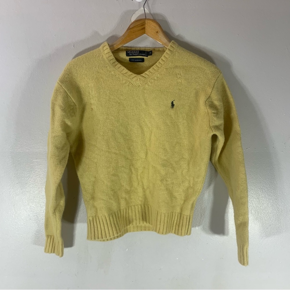 Polo Ralph Lauren 100% lamb wool sweater